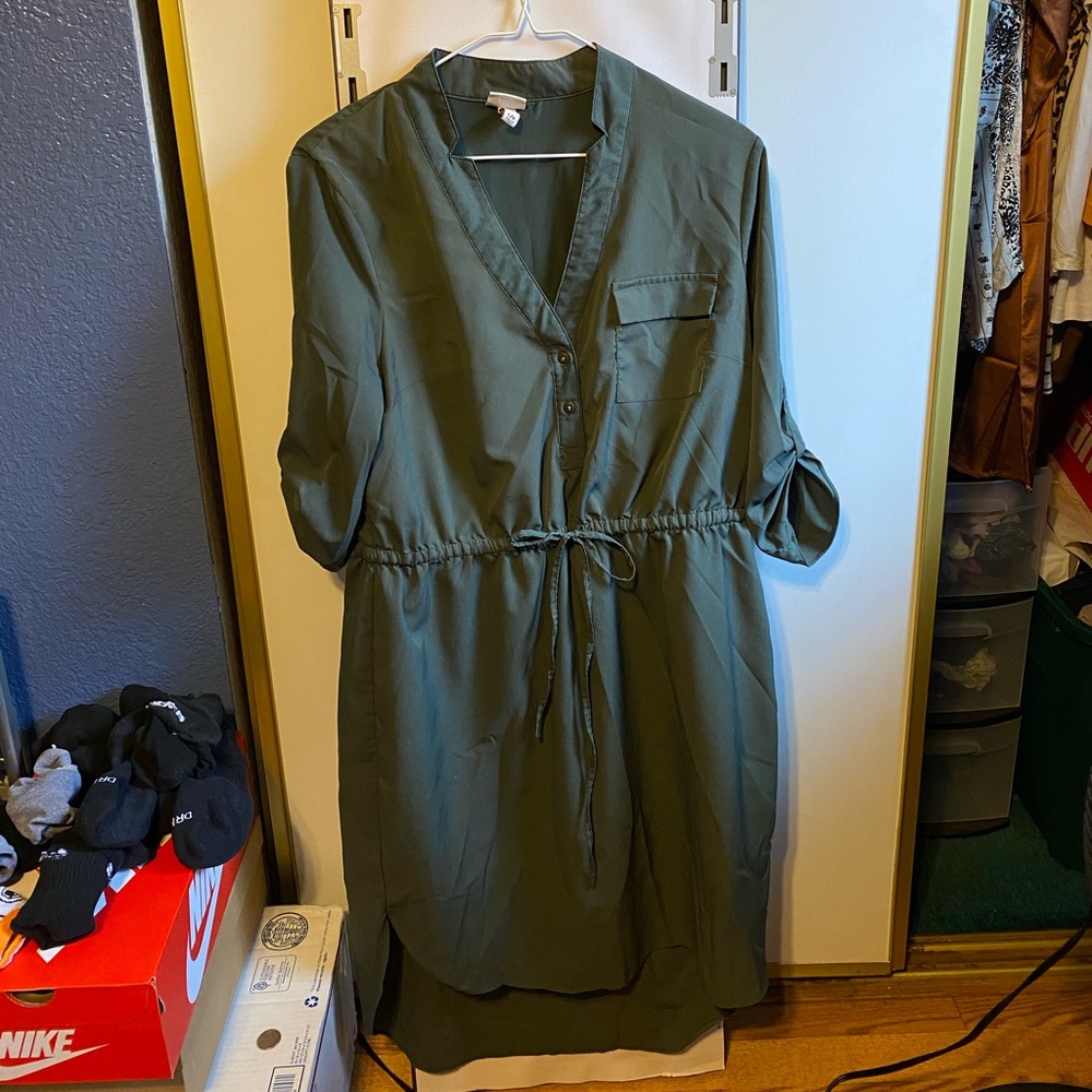 Merona high low dress